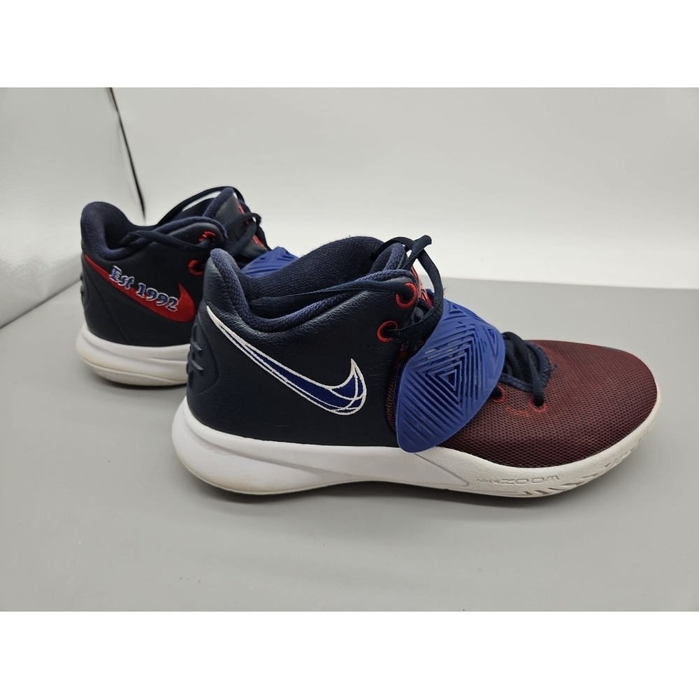 Nike Kyrie Flytrap III High Top Sneaker Blue Red White Mens US 9 UK 8 EUR 42.5